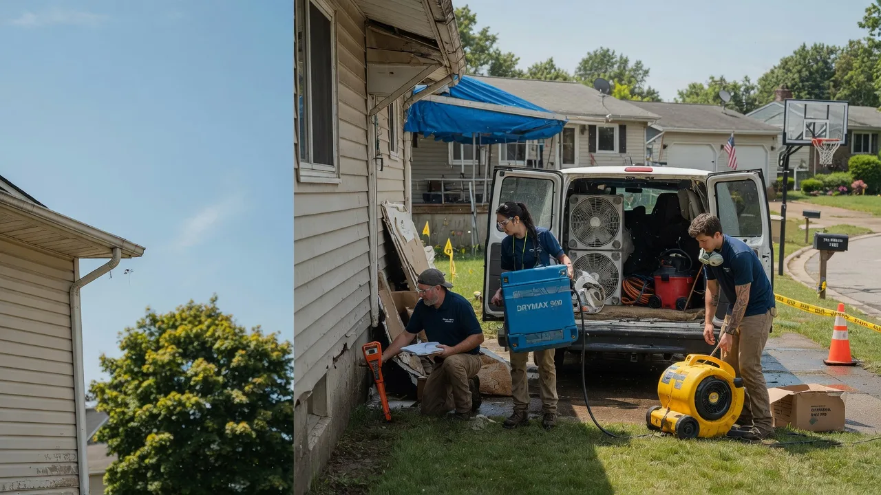 Ceiling Leak Cleanup in Clearbrook, MN near me