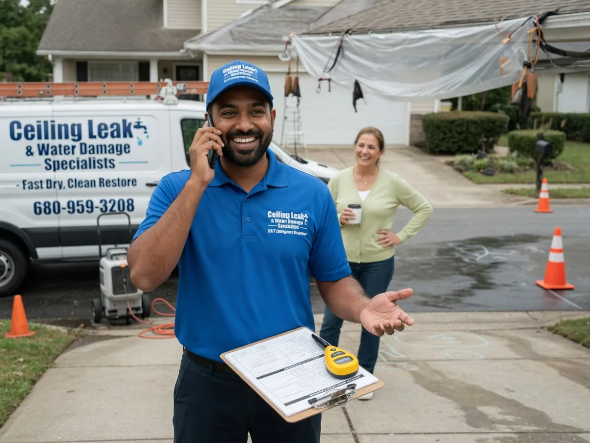 Ceiling Leak Cleanup Clearbrook, MN FAQs